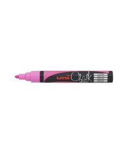 Křídový popisovač "PWE-5M", fluorescenční růžová, 1,8-2,5mm, UNI