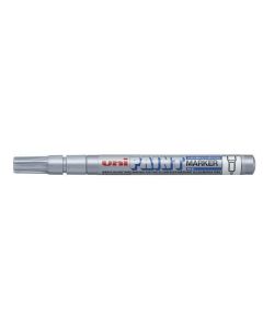 Lakový popisovač "PX-21", stříbrná, 0,8-1,2mm, UNI