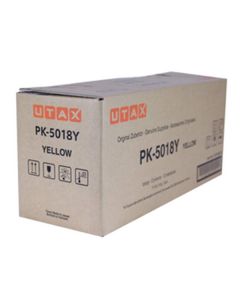 Utax originální toner 1T02TWAUT0, PK-5018Y, yellow, 11000str.