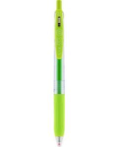 Gelové pero "Sarasa Clip", světle zelená, 0,33 mm, stiskací mechanismus, ZEBRA 14298