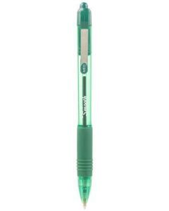 Kuličkové pero "Z-Grip Smooth", zelená, 0,27 mm, stiskací, ZEBRA 22564