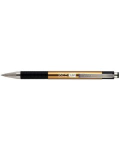 26348 Kuličkové pero "F301", modrá, 0,24 mm, stiskací mechanismus, šampaň tělo, ZEBRA