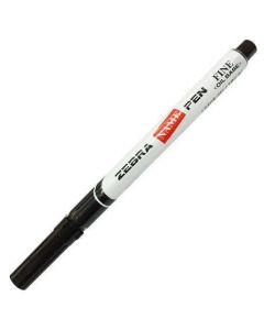 Permanentní popisovač "Name Pen Fine", černá, 1,2 - 1,5 mm, kuželový hrot, ZEBRA 33106