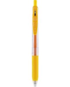 Gelové pero "Sarasa Clip", žlutá, 0,33 mm, stiskací mechanismus, ZEBRA 35135