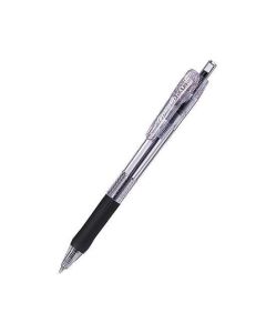 38331-10 Kuličkové pero "Tapli Clip ECO", černá, 0,21 mm, se stiskacím mechanismem, ZEBRA