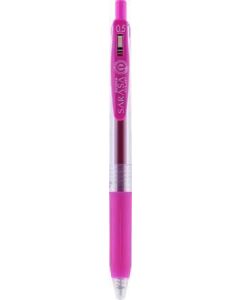Gelové pero "Sarasa Clip", magenta, 0,33 mm, stiskací mechanismus, ZEBRA 45137