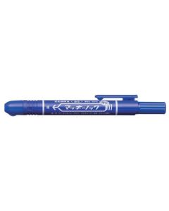 Permanentní popisovač "Mckie Retractable", modrá, 1,3 mm, stiskací, ZEBRA 51062JP