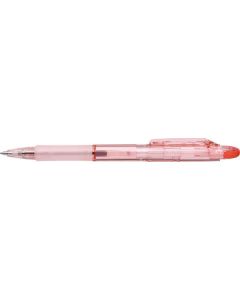 Kuličkové pero "Jimnie Biotube", červená, 0,24 mm, stiskací, ZEBRA 52608
