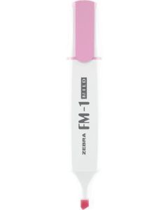 Zvýrazňovač "FM-1 Mild", růžová, 3,5 mm, ZEBRA 55506