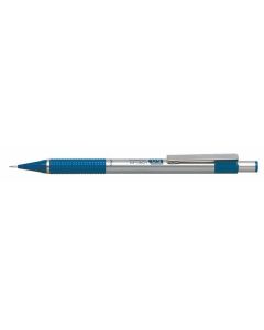 Mikrotužka "M301", nerez tělo, modrý grip, ZEBRA 66432