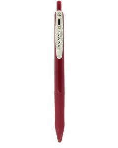 Gelové pero "Sarasa Clip Vintage", tmavě vínová, 0,33 mm, stiskací mechanismus, ZEBRA 69318