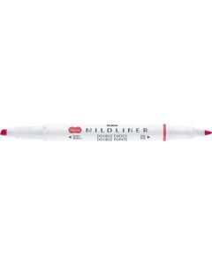 Zvýrazňovač "Mildliner Cool & Refined", červená, oboustranný, 1,0/3,5 mm, ZEBRA