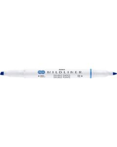 Zvýrazňovač "Mildliner Cool & Refined", modrá, oboustranný, 1,0/3,5 mm, ZEBRA