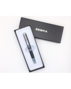 82401-24 Kuličkové pero "SL-F1", modrá, 0,24 mm, teleskopické, kovové, černé tělo, ZEBRA