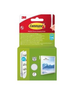 Samolepicí pásky na zavěšení rámu “Command”, se suchými zipy, 2 páry, 3M SCOTCH 7100337062