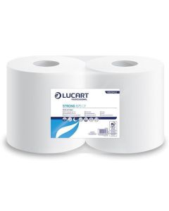 Ručníky "Strong 675 CF", bílé, papírové, role, 2 vrstvé, LUCART