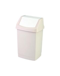 Odpadkový koš "Click-it", savanna, s výklopným víkem, 15 l, CURVER 176515