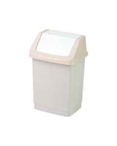 Odpadkový koš "Click-it", savanna, s výklopným víkem, 50 l, CURVER 176502