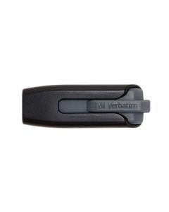 USB flash disk "V3", černá-stříbrná, 256GB, USB 3.0, 80/25 MB/sec, VERBATIM