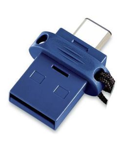 32GB USB Flash 3.0 + USB-C adaptér, VERBATIM "DUAL"