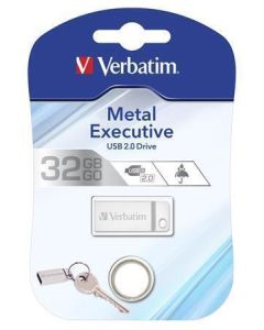 USB flash disk "Executive Metal", 32GB, USB 2.0,  VERBATIM