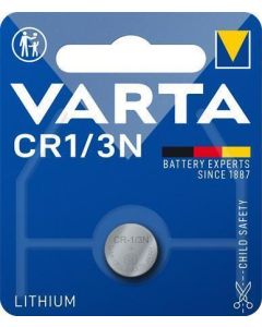Baterie knoflíková "Professional", CR1/3N BL1, 3V, lithium, 1 ks v balení, VARTA