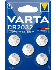 Knoflíková baterie "CR2032", 5 ks, VARTA 6032101415