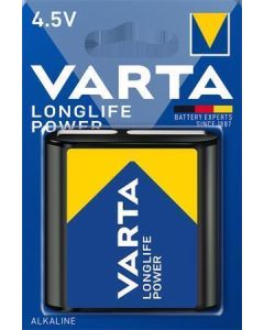 Baterie plochá 3LR12 "Longlife Power", 4,5 V, 1 ks v balení, VARTA