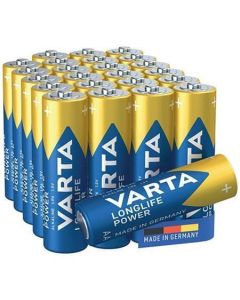 Baterie "Longlife Power", AA, 24 ks, bez plastu, VARTA 4906121134