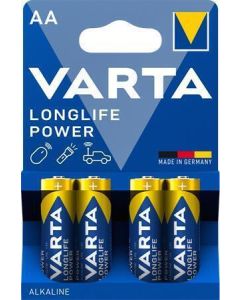 Baterie "Longlife Power", AA (tužková), 4 ks, VARTA