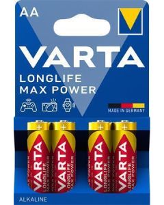 Baterie, AA (tužková), 4 ks, VARTA "MaxTech"