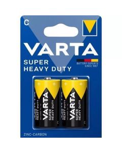 Baterie "Super Heavy Duty", Typ C - R14, 2 ks, VARTA 2014101412