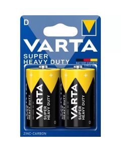 Baterie "Super Heavy Duty", Typ D - R20, 2 ks, VARTA 2020101412