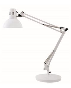 Stolní lampa "Architect", bílá, 11W, ALBA