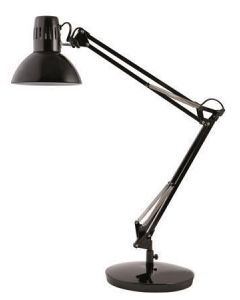 Stolní lampa "Architect", černá, 11W, ALBA