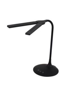 Stolní lampa "Ledtwin", černá, LED, 6 W, ALBA