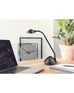 Stolní lampa "Arc", černá, LED, MAUL 8200490