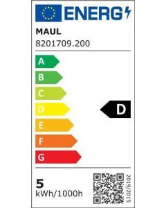 Stolní lampa "Pearly colour vario", černá, LED, stmívatelná, MAUL