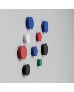 Magnety, mix barev, 20mm, 10 ks, NOBO