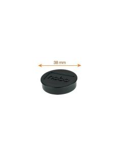 Magnety, černá, 38 mm, 4 ks NOBO 1901630
