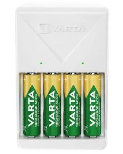 Nabíječka baterií "Plug" AA/AAA, 4 x 2100 mAh AA, VARTA