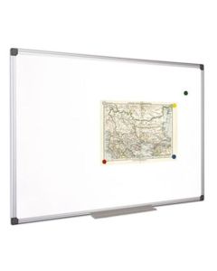 Bílá magnetická tabule, 60x90cm, hliníkový rám, VICTORIA