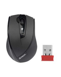 A4Tech 9300F sada klávesnice bezdrátová CZ/US, černá s bezdrátovou optickou myší, AAA, klasická, 2.4 [GHz]