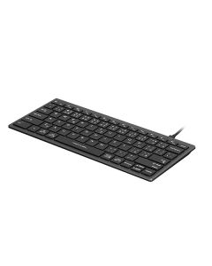 A4Tech FX51 Klávesnice drátová (USB) CZ, šedá