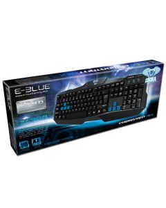 E-blue Cobra EKM746 klávesnice drátová (USB) CZ/SK, černá, DOPRODEJ