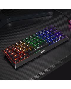 Marvo HECATE 61WR klávesnice Tri-mode US, černá mechanická