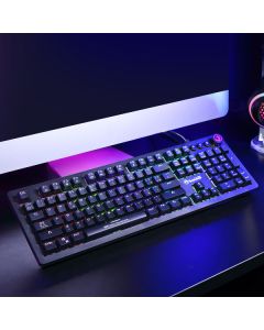 Marvo KG917 klávesnice drátová (USB) US, černá mechanická