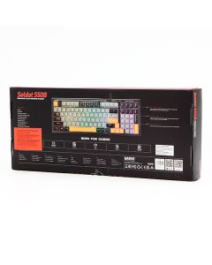 Marvo SOLDAT S50B klávesnice drátová (USB) US, černá