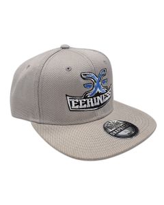 EERINESS snapback, šedá, vyšité logo