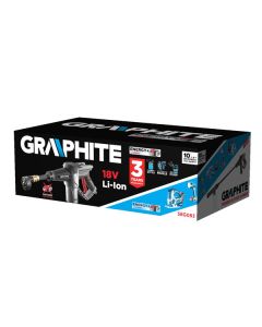 Graphite aku tlaková myčka 58G083, 19bar, 170l/min.